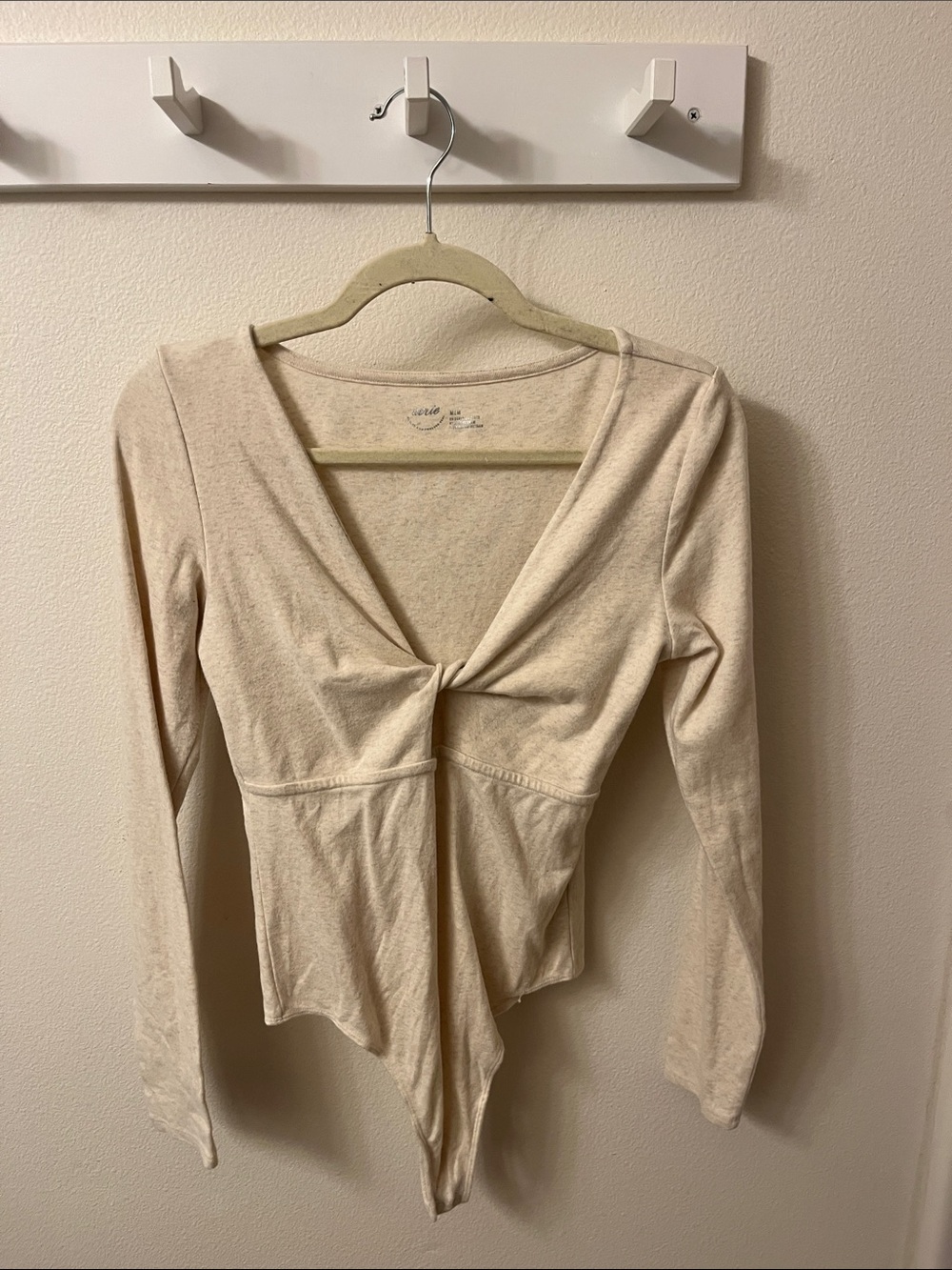 Aerie twist top bodysuit